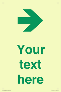 Custom Safe Condition inverse: Green right arrow